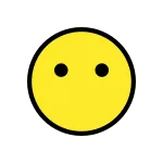 Face Without Mouth SVG Icon